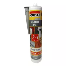 Selante Pu 5 Em1 Soudal Cinza Calha Rufo Construção Promoção