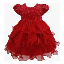 Vestido Para Bebê Natal, Mesversário, Barato Casamento Noel