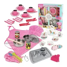 Juego De Cocina Para Niñas Accesorios De Cocina Vajilla