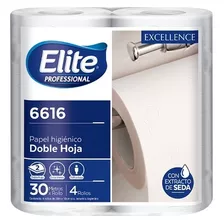 Papel Higiénico Elite Doble Hoja 30 Metros 10 X 4 Un. 6616