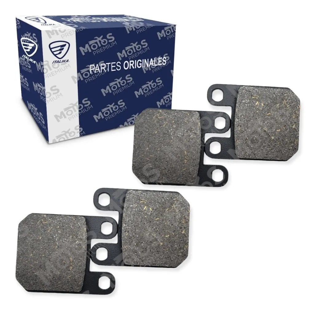 Balatas Traseras Italika Dm250 Dm200 Calidad W Standard Mebuscar México