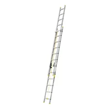 Escalera Cuprum Telescópicas De Aluminio 28 Peld. 7.62 M - Y