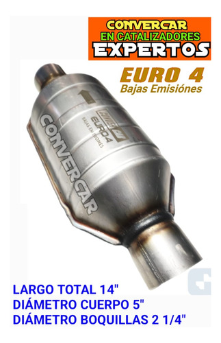 Euro4 Catalizador 207 Cc Y Rc L4 1.6l Turbo 2008-2014 Banco2 Foto 4