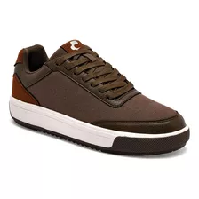 Tenis Para Hombre Charly 1086553002, Color Cafe -1 D7