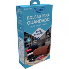 Bolsas Guardado Al Vacío Ropa Fullpack X4 -la Valija-