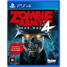 Zombie Army 4 Dead War (mídia Física Leg Pt-br) - Ps4 (novo)