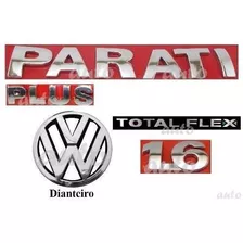 Emblemas Parati Plus 1.6 Flex + Vw Grade - G4 - 2006 À 2013