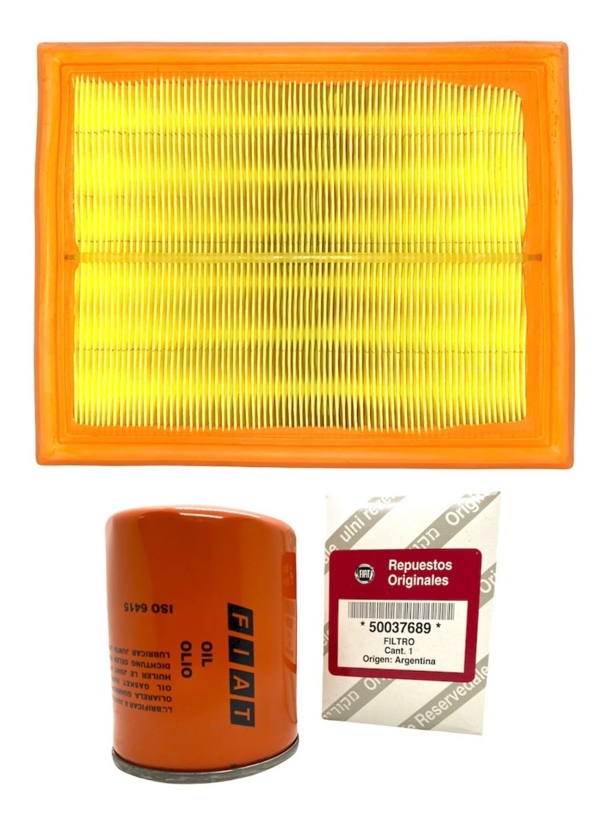 Kit Filtros Aire Y Aceite Original Fiat Palio Siena Strada