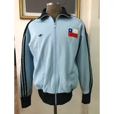 Chaqueta Chile adidas 2004 Celeste