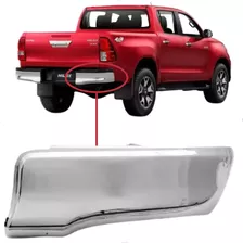 Ponteira Parachoque Hilux Cromado 2016 A 2020 Lado Direito