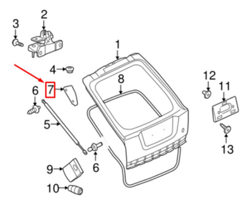 Soporte Trasero Power Strut Para Land Rover Range Rover 2010 Foto 6