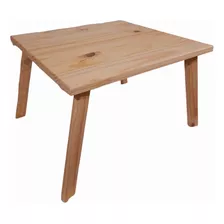 Mesa Ratona Madera De Living 60x55 Jc Armados 