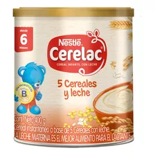 Cereal Infantil 5 Cereales Y Leche 400 G