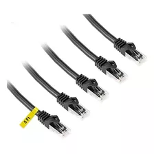 Iwillink Cat6 Cable Ethernet De 5 Pies (paquete De 5), Compa