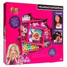 Kit Miçangas Fantásticas - Colares E Pulseiras Barbie - Fun