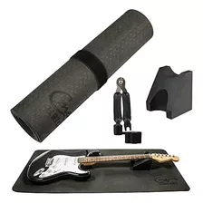 Kit De Alfombrilla De Trabajo Para Guitarra Hricane+soporte 