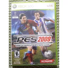 Pro Evolution Soccer 2009 Xbox 360 Original