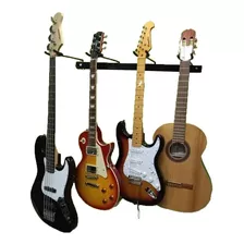 Soporte Para 4 Guitarras Bajo Acustica Electrica Musicapilar