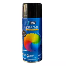 Pintura En Spray Negro Brillante 3w