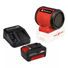 Parlante Portátil Bluetooth Einhell + Starter Kit 4 Ah