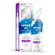 Salsep Jet Descongestionante Nasal Crianças E Adultos 100ml