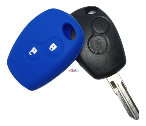 Carcasa Llave Control Renault Sandero Duster Aprio +funda+2b Foto 10