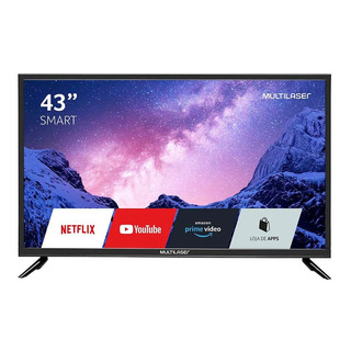 Smart Tv Multilaser 43 Led Full Hd Hdmi Usb Wi-fi Tl027