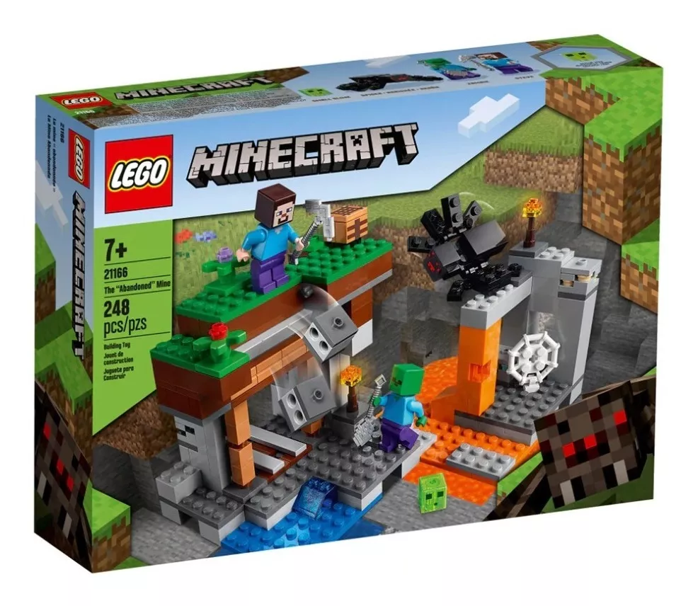 Lego Minecraft 21166 La Mina Abandonada Nuevo Lanzamiento 