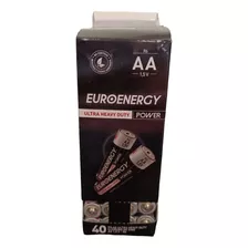 Pilas Euroenergy Pack De 40 Pilas Aa