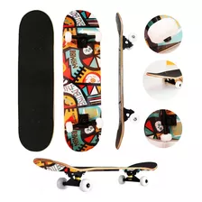 Skate Semi Profissional Montado Completo Modelo Mambo 7.5