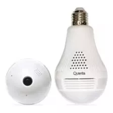  Lampada Com Camera Wi Fi Led Quanta Qtlcw360n