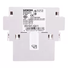 Bloco Contato Auxiliar Lateral 1na+1nf 3rh19211da11 Siemens 110v/220v