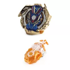 Beyblade Gt Dourada Slash Valtryek Super Gold Lançador Lr