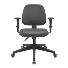 Cadeira Executiva Premium Nylon Back System Nr17 3d Preto 19