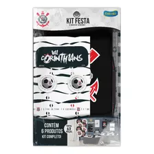 Kit Festa Corinthians Aniversário Decoração Futebol Time