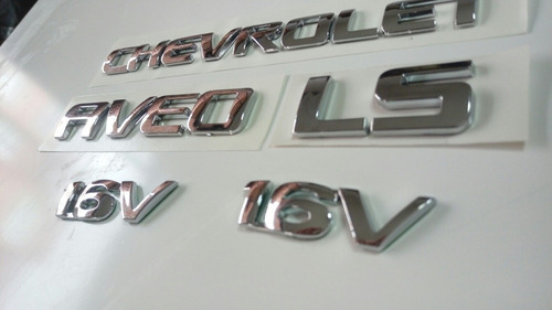 Chevrolet Aveo Ls Emblemas  Foto 2