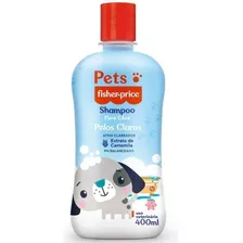 Shampoo Pets Fisher Price Para Cachorro Pelos Claros - 400ml