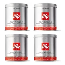 Café Illy Molido 1 Kg Espresso Clásico Blend 100% Arábica