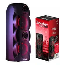 Caixa De Som Amplificada Bomber Party 800 Com Bluetooth