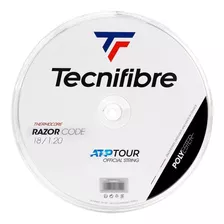 Corda Tecnifibre Razor Code 17l 1.25mm Branca Rolo Com 200