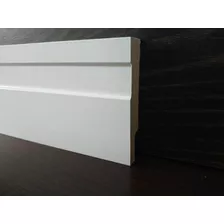 48,30 Metros Rodapé 07 Cm Branco Em Mdf - Promoção