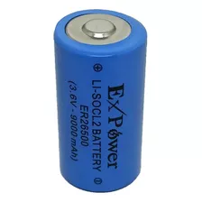 Bateria Er26500 3,6v Lithium Tamanho C 9000mah Oferta