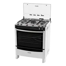 Fogão 5bocas Esmaltec Piso Automático Inox Forno 95l Topázio