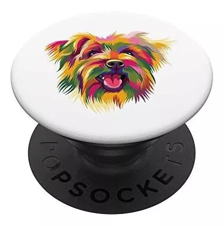 Yorkshire Terrier Lindo Yorkie Pop Art Perro Regalo Agarre Y