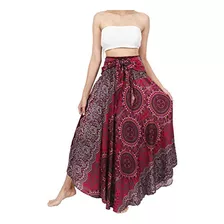 Banjamath Falda Larga De Estilo Bohemio Gypsy Boho Hippie Pa