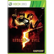 Jogo Resident Evil 5 Xbox 360 Física Original Usado 