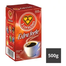 Café Tres Corações Extra Forte 500 G Kit Com 3 Embalagens 