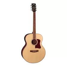 Guitarra Acústica Cort Cj-medx Para Diestros Natural Glossy