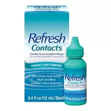 Refresh Contacts Gotas Para Lentes De Contacto De 12ml