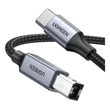 Cable De Impresora Usb B Usb C De 3 Pies, Cable Usb B C...